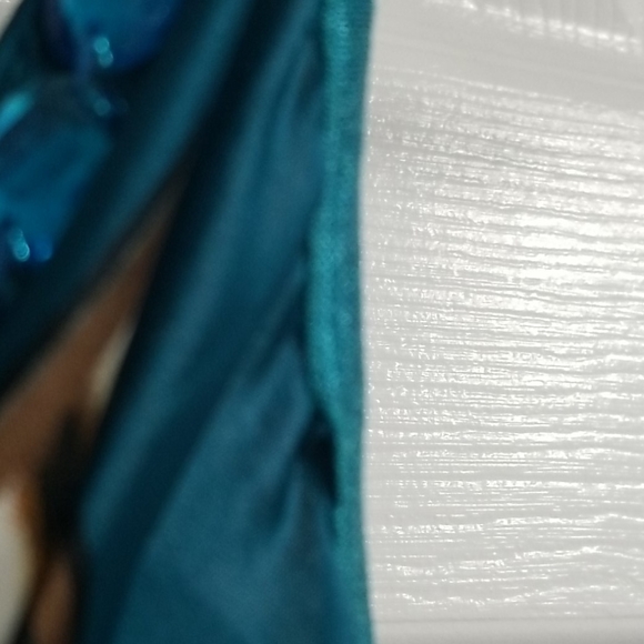 Beautiful Never Worn Asymmetrical Scarf Dress - Picture 7 of 8